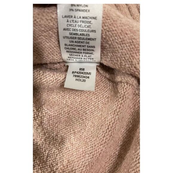 BP. Longline Turtleneck Oversized Sweater Top In Pink Adobe‎ Size Large New - Picture 10 of 14